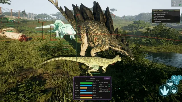 The Isle dinosaur ESP and species information